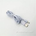 Conector Charging Power Usb Cable Wire Extension 2M